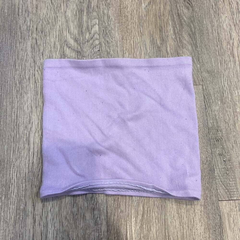 Lavender cropped top